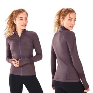 Fabletics Delta Seamless Long-Sleeve Zip Up
